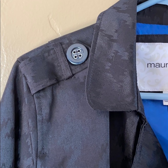 Maurices women’s black pea coat - Picture 5 of 6